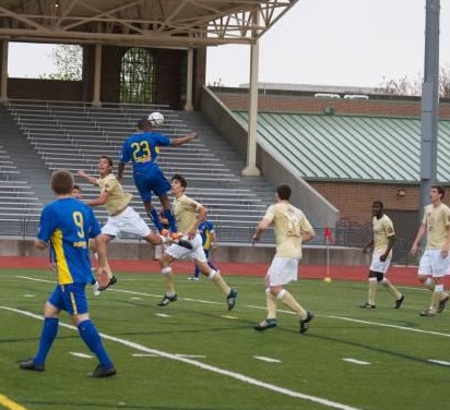 McFayden skies over Detroit City FC in 2012 (Credit: Nate Benson)